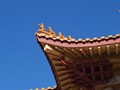 ...detail of the roof art...