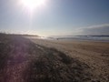 This view was just over the nearby dune