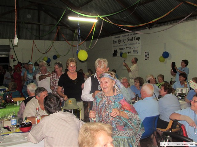 ....Conga line...