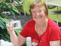 Shirley liked her prize...