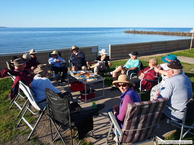 Slumming it at Port Vincent C.P. 