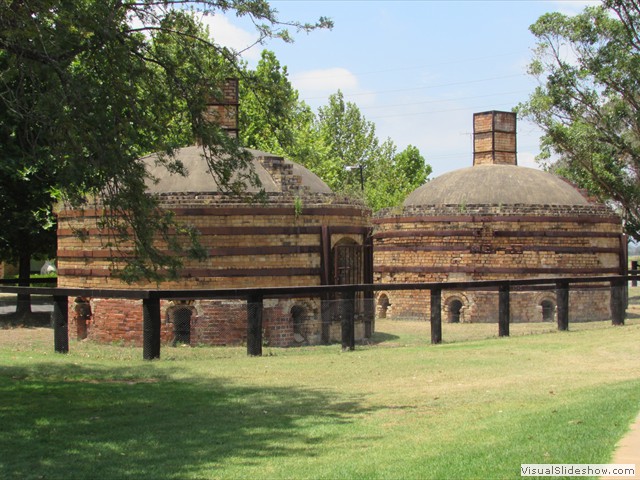 Old pottery kilns...
