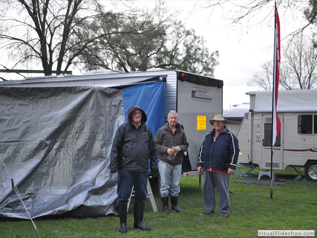 Turned out to be a temporary shelter...