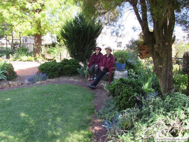 The garden at Melrose