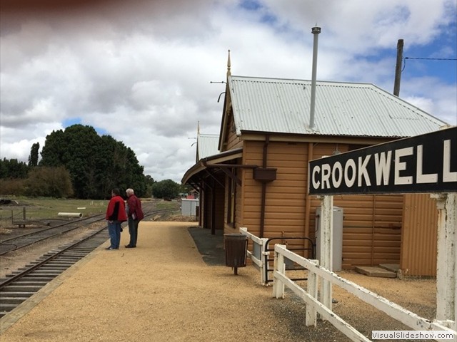 Visiting the railway