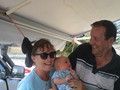 Proud new grandparents with the newest member!