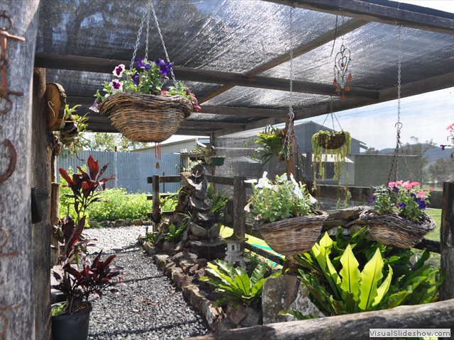 The zen garden...