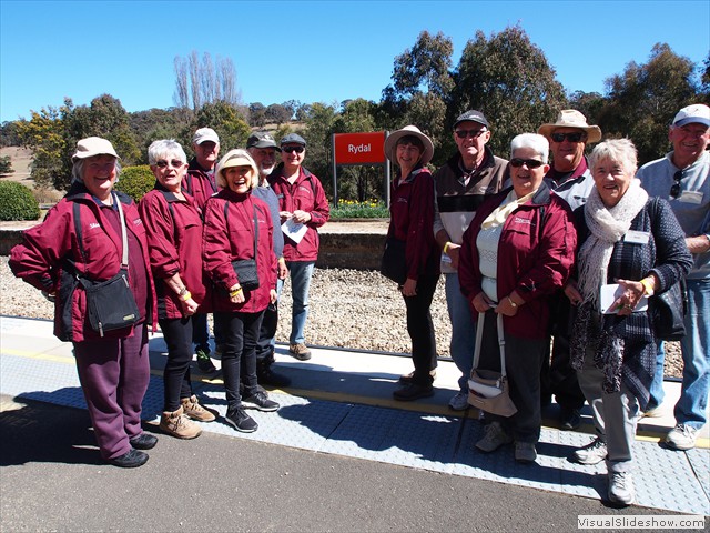 ...the Gang at the station...
