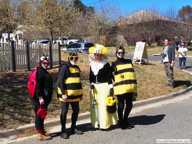 ...I asked, but they were mis-beehaving...