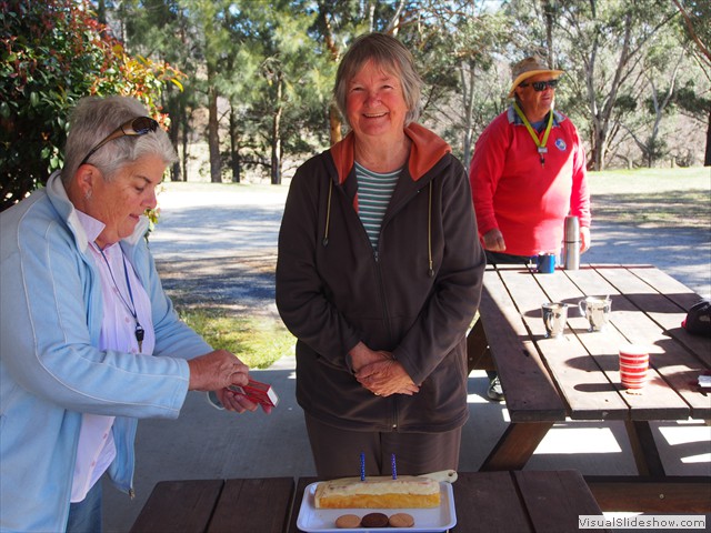 A "Happy Birthday Shirley" end to our weekend!