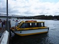 ..Janet holding up the embarkation...